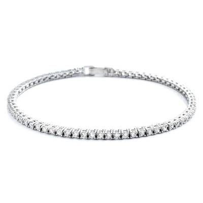 pulsera riviere tennis diamantes mujer