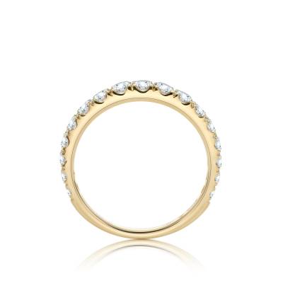 alianza oro amarillo con brillantes