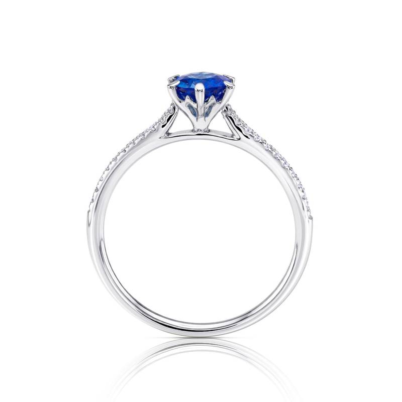 anillo zafiro azul jorge juan joyeros