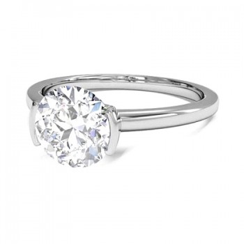 Anillo Solitario con Diamante