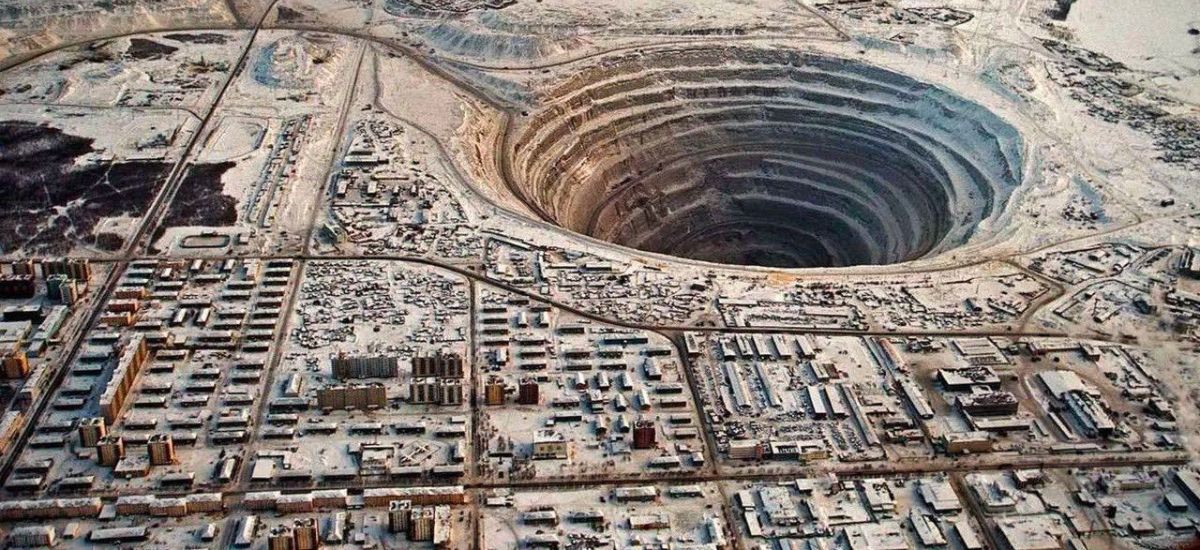 mina mir rusia antes de inundarse