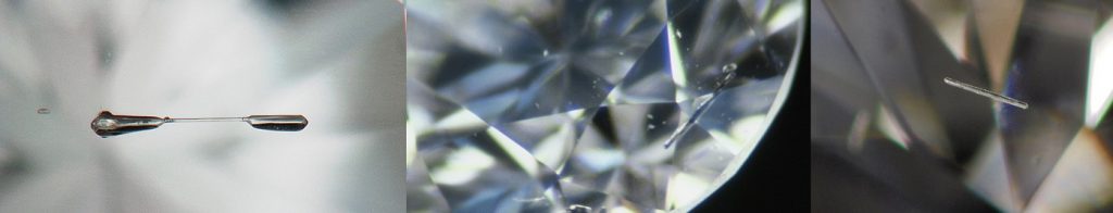 inclusiones en diamantes artificiales