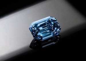 El diamante azul de De Beers