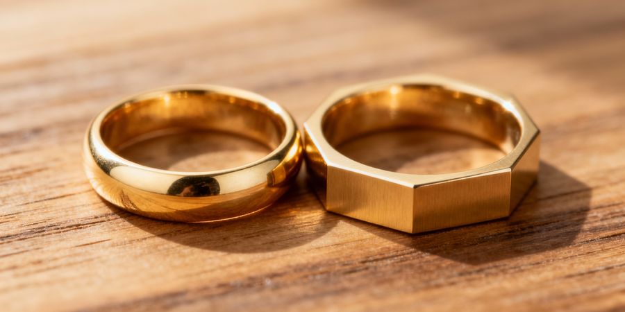 distintas formas de alianzas de boda