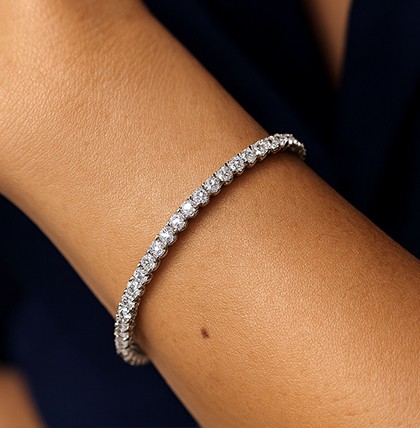 Pulseras de diamantes