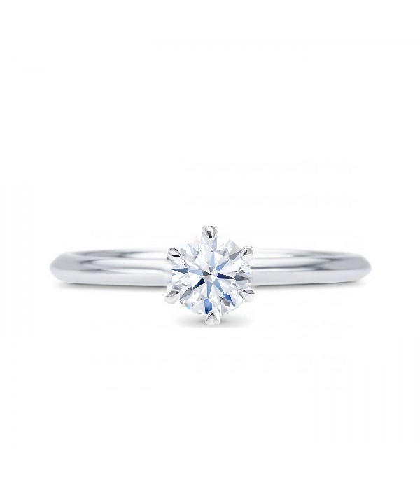 Sortija "Hana" con brillante desde 0.10 cts colección Clásicos - SR 21