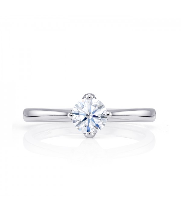 Anillo “Ikeda” 0.30 cts. oro 18k y brillante