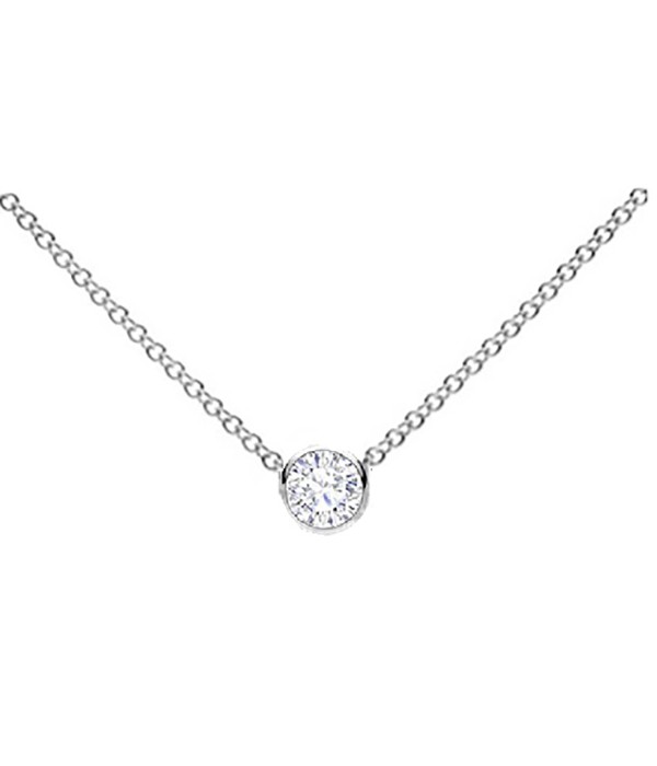 Colgante en Chatón de Diamante  - CR 19 OB