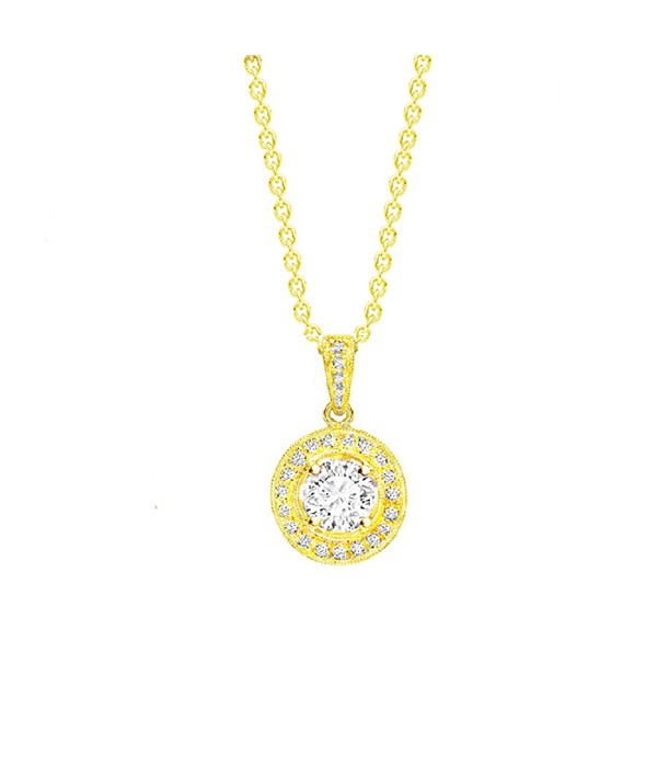 Collar Oro Amarillo 18K y Diamantes "Suntory" 