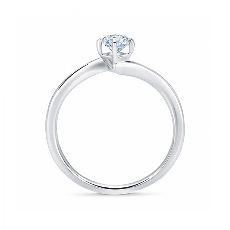 Anillo "Lesath" moderno con brillante desde 0.30 cts