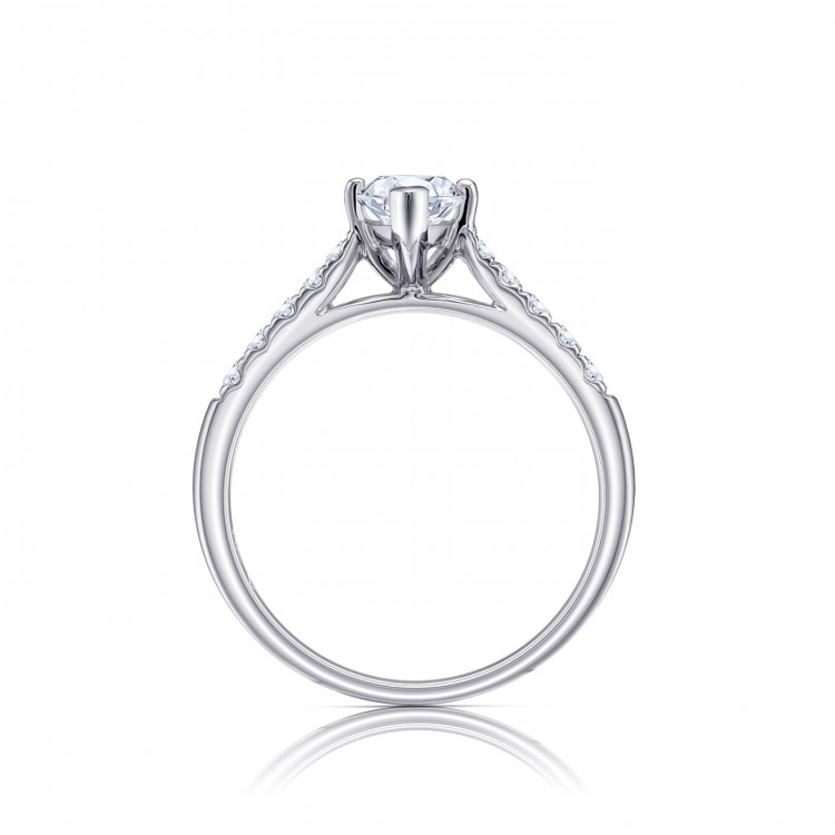 Sortija "Marquise" de mujer elegante y femenina - SMJK-12