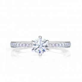 Anillo "Florencia B" de diseño elegante femenino de Jorge Juan Joyeros - SR42
