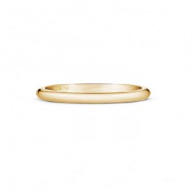 Anillo Clásico de boda 2.5 por 1.5mm Oro Rosa 18k Confort D1 OR