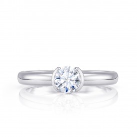 Solitario “Antic”  White Diamond de 0.30 cts  SC233