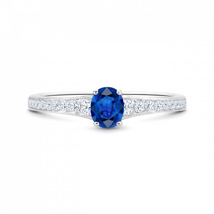 Anillos de Zafiro clásicos BLUE SICILIA SRC 25 ZAF