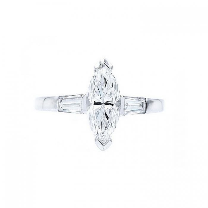 sortija diamante talla marquise SCE 26 