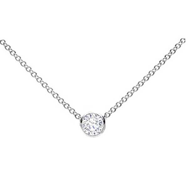 Colgante en Chatón de Diamante  - CR 19 OB
