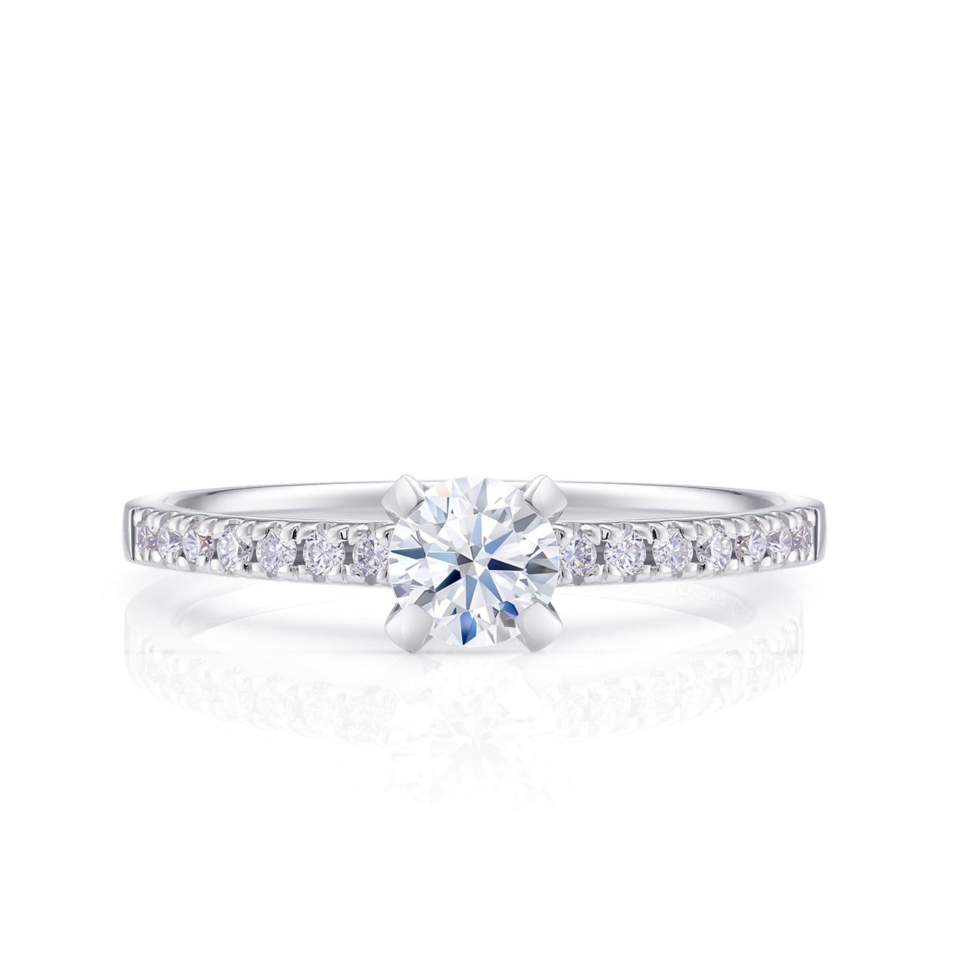 Sortija Amore de promesa en diseno clasico SR 8